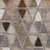 5' X 8' Brown Beige And Khaki Geometric Washable Indoor Outdoor Area Rug