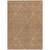 3' X 5' Terra Cotta And Ivory Geometric Washable Indoor Outdoor Area Rug Transitional Style - Terra Cotta, Ivory Color
