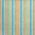 2' X 3' Teal Striped Washable Non Skid Indoor Outdoor Area Rug - Teal Blue