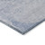 3' X 5' Sky Blue And Denim Blue Abstract Washable Indoor Outdoor Area Rug - Sky Blue, Denim Blue