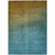 3' X 5' Brown Blue And Taupe Ombre Washable Indoor Outdoor Area Rug