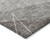5' X 8' Gray Silver And Taupe Geometric Washable Indoor Outdoor Area Rug