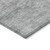 5' X 8' Charcoal Gray And Silver Abstract Washable Indoor Outdoor Area Rug Transitional Style - Charcoal, Gray, Silver Color