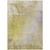 5' X 8' Gold Beige and Purple Abstract Washable Non Skid Indoor Outdoor Area Rug