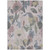3' X 5' Blush And Mauve Floral Washable Indoor Outdoor Area Rug