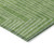 5' X 8' Green And Ivory Geometric Washable Indoor Outdoor Area Rug Transitional Style - Green, Ivory Color