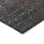 5' X 8' Blush And Dark Gray Ombre Washable Indoor Outdoor Area Rug - Blush, Dark Gray