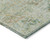 5' X 8' Sage And Copper Medallion Washable Indoor Outdoor Area Rug