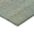 3' X 5' Blue Striped Washable Indoor Outdoor Area Rug