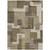3' X 5' Brown And Beige Abstract Washable Indoor Outdoor Area Rug