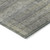 5' X 8' Khaki Beige And Gray Striped Washable Indoor Outdoor Area Rug