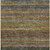 5' X 8' Brown And Gray Striped Washable Indoor Outdoor Area Rug