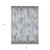 3' X 5' Gray And Ivory Striped Washable Indoor Outdoor Area Rug Transitional Style - Gray, Ivory Color