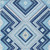 3' X 5' Navy Blue Aqua And Ivory Tribal Washable Indoor Outdoor Area Rug