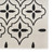 4' X 6' Ivory And Black Geometric Indoor Outdoor Area Rug