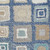 5' X 8' Navy Blue Beige And Ivory Geometric Washable Indoor Outdoor Area Rug - Navy Blue, Beige, Ivory