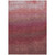 3' X 5' Red And Blush Ombre Washable Indoor Outdoor Area Rug