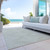 5' X 8' Beige And Ivory Geometric Washable Indoor Outdoor Area Rug Transitional Style - Beige, Ivory Color