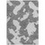 5' X 8' Gray And Ivory Abstract Washable Indoor Outdoor Area Rug - 880016560206