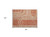2' X 3' Salmon Abstract Washable Indoor Outdoor Area Rug