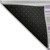 2' X 8' Purple Gray and White Striped Washable Non Skid Indoor Outdoor Area Rug