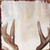 48" White Green And Red Christmas Reindeer Solid Wood Porch Sign