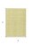 3' X 5' Yellow And Ivory Geometric Washable Indoor Outdoor Area Rug - Yellow, Ivory