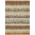 5' X 8' Brown Beige And Ivory Striped Washable Indoor Outdoor Area Rug Transitional Style - Brown, Beige, Ivory Color