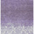 3' X 5' Purple And Ivory Damask Washable Indoor Outdoor Area Rug - Purple, Ivory