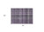 2' X 3' Purple Plaid Washable Non Skid Indoor Outdoor Area Rug - Purple