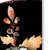 42" White And Brown Floral Bouquet Solid Wood Birds Garden Stake