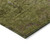 5' X 8' Green Abstract Washable Indoor Outdoor Area Rug - 880016425406