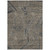 3' X 5' Brown Black And Gray Geometric Washable Indoor Outdoor Area Rug