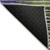 3' X 5' Purple Lilac And Lavender Striped Washable Indoor Outdoor Area Rug