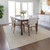 5' X 8' Beige And Ivory Geometric Washable Indoor Outdoor Area Rug Transitional Style - Beige, Ivory Color