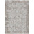 5' X 8' Taupe And Ivory Patchwork Washable Indoor Outdoor Area Rug