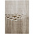 3' X 5' Taupe Brown And Khaki Nautical Washable Indoor Outdoor Area Rug