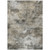 3' X 5' Beige Taupe And Gray Abstract Washable Indoor Outdoor Area Rug