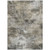 3' X 5' Beige Taupe And Gray Abstract Washable Indoor Outdoor Area Rug