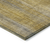 8' Runner Chocolate Striped Washable Non Skid Indoor Outdoor Runner Rug
