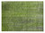 2' X 3' Green Striped Washable Non Skid Indoor Outdoor Area Rug - Green