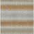 5' X 8' Orange Gray And Beige Striped Washable Indoor Outdoor Area Rug
