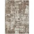 5' X 8' Brown And Beige Abstract Washable Indoor Outdoor Area Rug Transitional Style - Brown, Beige Color