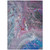 5' X 8' Sky Blue And Purple Abstract Washable Indoor Outdoor Area Rug