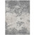 5' X 8' Gray And Beige Abstract Washable Indoor Outdoor Area Rug