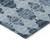 3' X 5' Navy Blue And Denim Blue Moroccan Washable Indoor Outdoor Area Rug