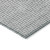 5' X 8' Gray And Silver Geometric Washable Indoor Outdoor Area Rug
