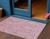 3' X 5' Pink And Ivory Damask Washable Indoor Outdoor Area Rug - Pink, Ivory