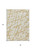 3' X 5' Gold And Ivory Abstract Washable Indoor Outdoor Area Rug - Gold, Ivory