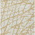 3' X 5' Gold And Ivory Abstract Washable Indoor Outdoor Area Rug - Gold, Ivory